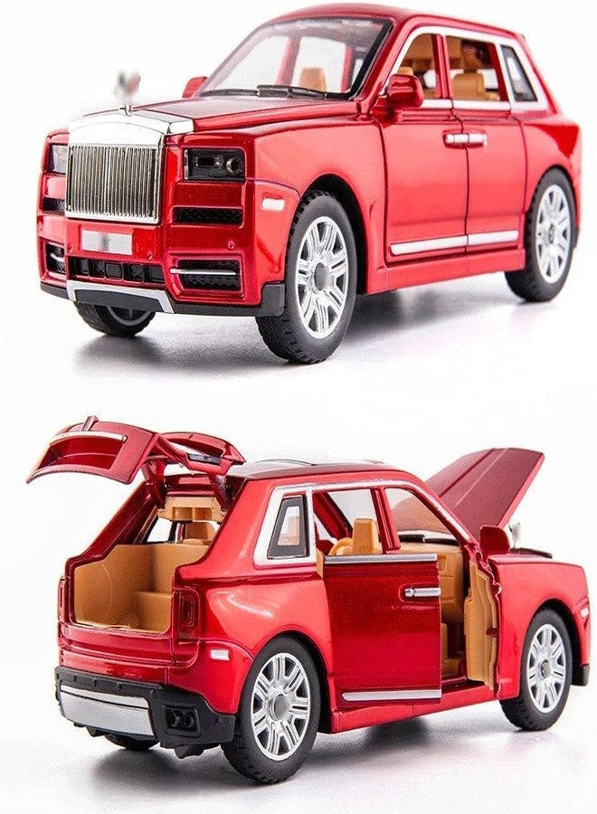 Sky Tech® Big Size Rolls-Royce Cullinan Model Exclusive Alloy Metal Car Pull Back Die-cast Car Toy car with Openable Doors & Light, Music Boys Gifts Toys for Kids (Cullinan 1:32)(Multi Color) - Image 1